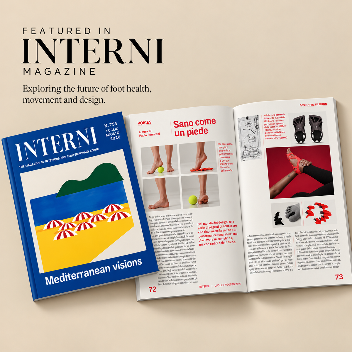 Barreletics in INTERNI: Where Performance, Design and Fashion Meet